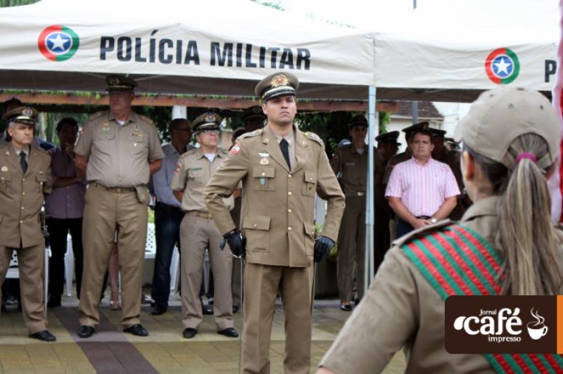 Troca de comando da Polícia Militar - Timbó