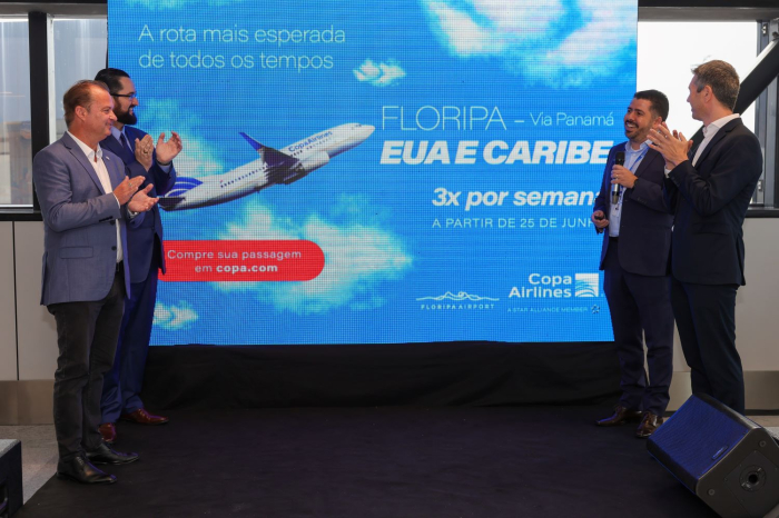 Santa Catarina ganha voo direto para o Panamá e encurta viagem aos EUA e Caribe
