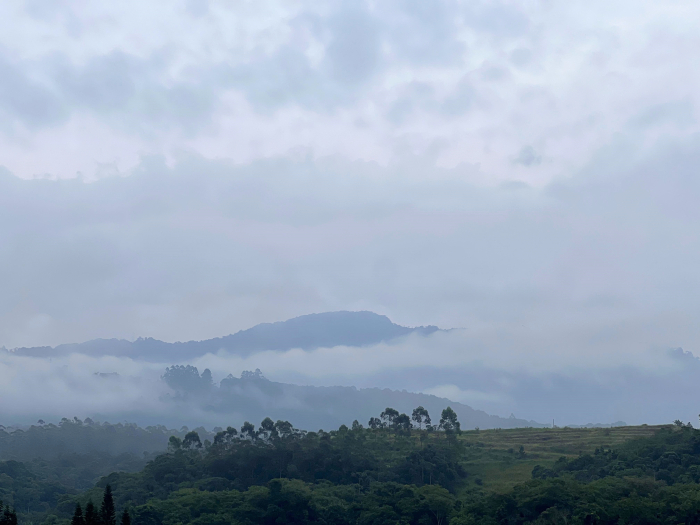 Circulação marítima traz chuva frequente e persistente para Santa Catarina