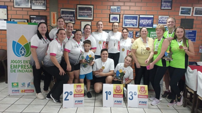 Resultados da modalidade Bolão 23 dos Jogos Entre Empresas de Indaial