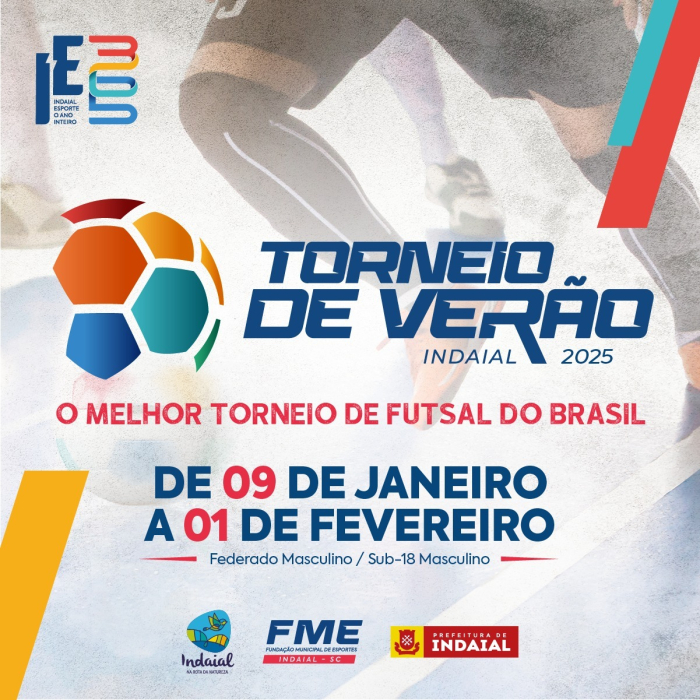 Abertura da categoria Adulto Federado Masculino do Torneio de Verão é nesta sexta (17)