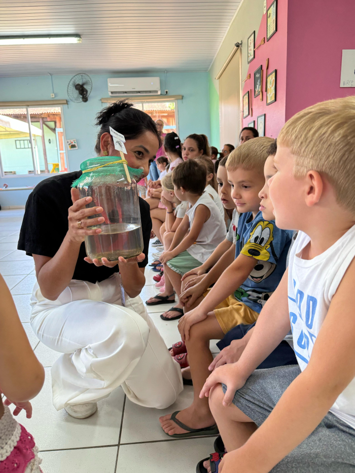 Ações lúdicas nas instituições de ensino buscam conscientizar sobre a prevenção da Dengue