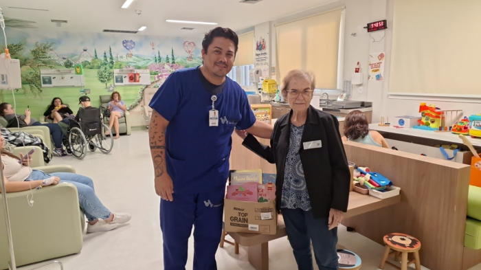 Literatura que transforma: Biblioteca de Timbó leva leitura ao Hospital Santo Antônio