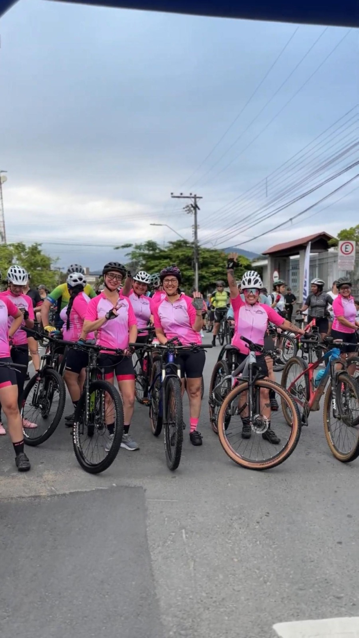 Passeio Ciclístico em homenagem ao Dia Internacional da Mulher