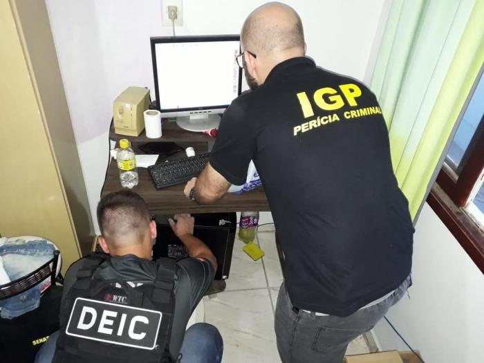 Caso de pornografia infantil em Indaial é descoberto pela Polícia Civil