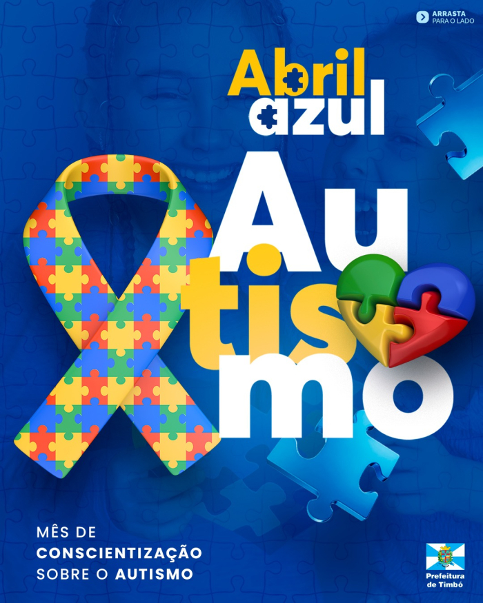 Timbó reforça compromisso com a inclusão no Mês de Conscientização do Autismo