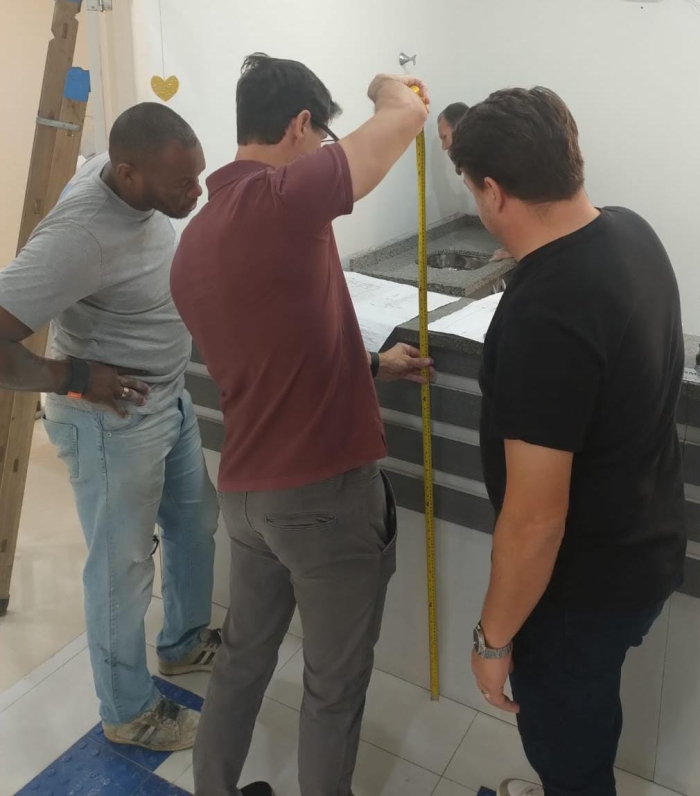 Obras de adaptação na Policlínica para implantação do novo sistema de Pronto Atendimento