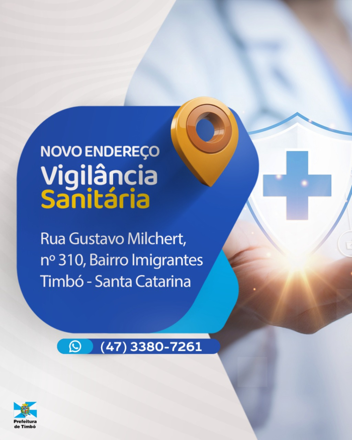 Prefeitura de Timbó moderniza atendimento da Vigilância Sanitária com novo endereço