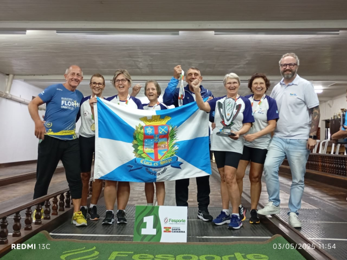 Timbó conquista ouro no Bolão 23 feminino nos JASTI 2025