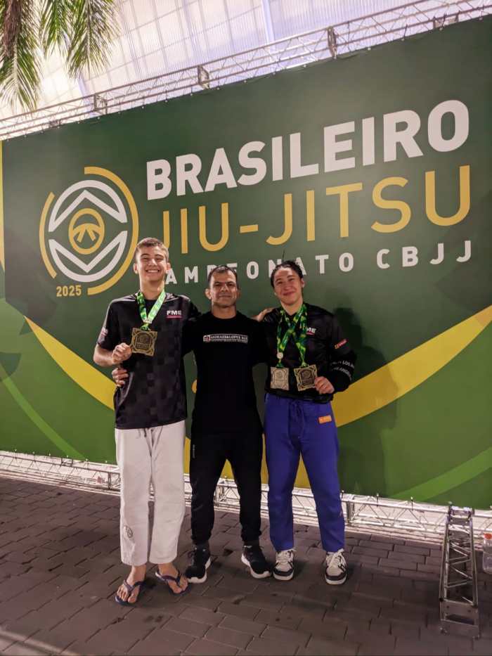 Indaialenses conquistam ótimos resultados no Campeonato Brasileiro de Jiu-Jitsu 