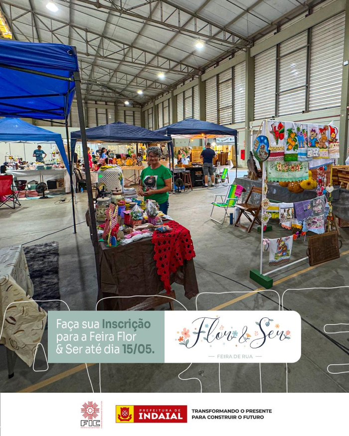 Inscrições abertas para edição especial da Feira de Rua Flor & Ser no Parque Jorge Hardt