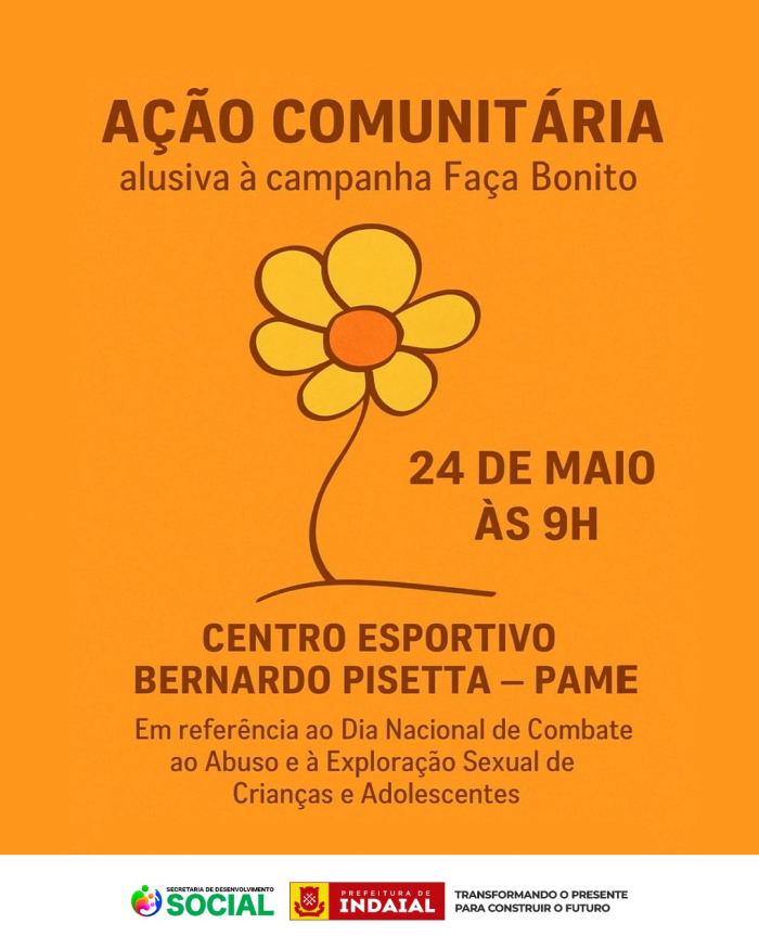 Indaial Promove Ação Comunitária em Apoio à Campanha “Faça Bonito”