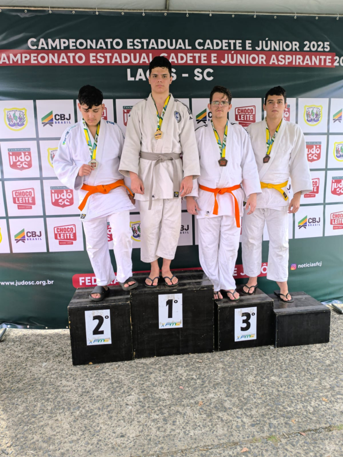 Atleta de Indaial conquista  3º lugar no Campeonato Estadual em Lages