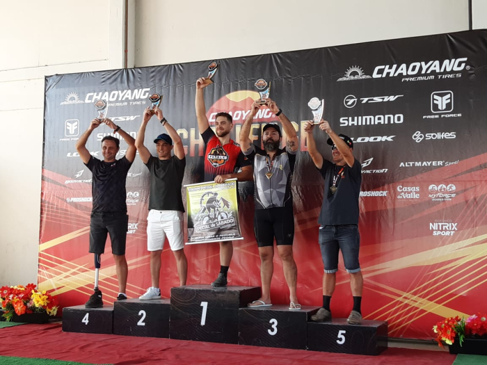 Paraciclista de Indaial se destaca na 2ª etapa do Circuito Challenger de MTB