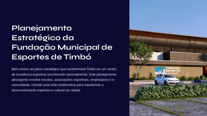 A Fundação Municipal de Esportes de Timbó acaba de publicar seu Planejamento Estratégico