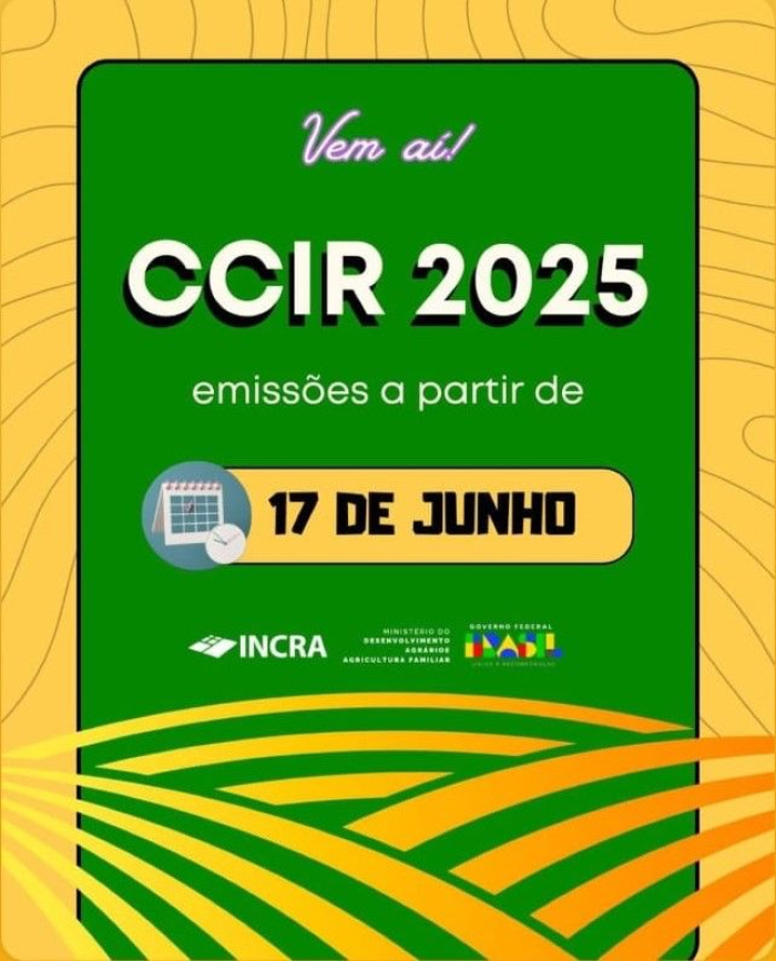 Emissão do CCIR 2025 começa no dia 17 de junho em Timbó