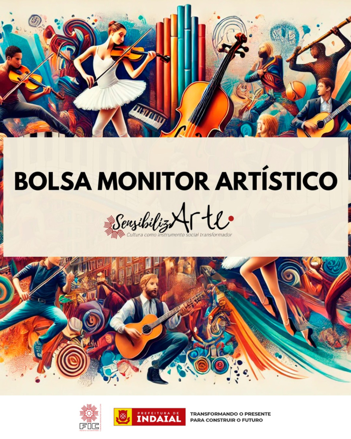 FIC abre inscrições para monitores artísticos do Programa SensibilizArte