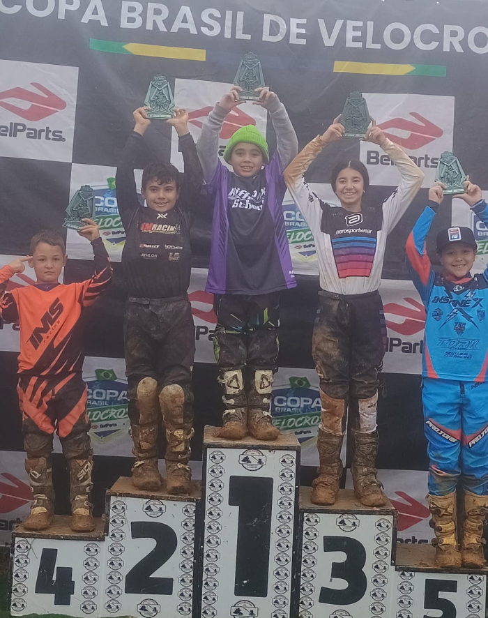 João Gabriel conquista vitória na 4ª etapa da Copa Brasil de Velocross
