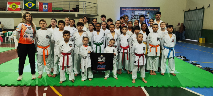 Indaial no topo no Campeonato Estadual de Karatê Interestilos