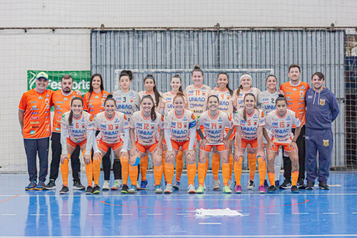Nova Geração/FME Indaial lidera o 1º turno do Catarinense de Futsal Feminino – Série Prata 