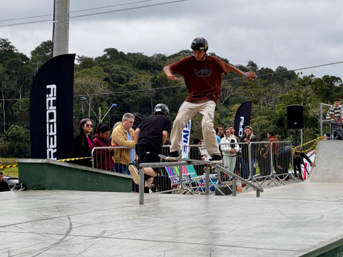 Indaial sedia 2ª Etapa do Circuito Catarinense de Skate Street Sub16
