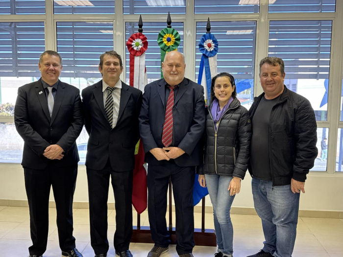 Rubens Borchardt é empossado vereador pelo período de cinco meses