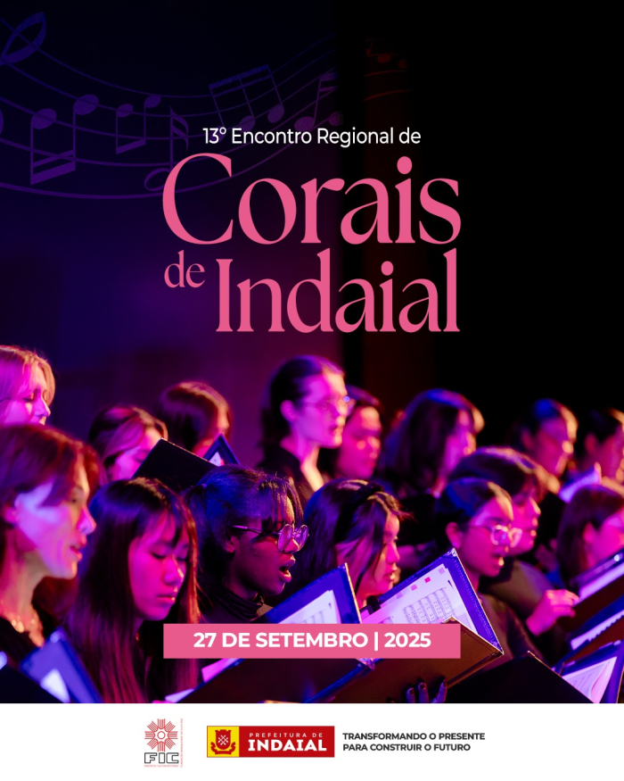Fundação Indaialense de Cultura promove 13º Encontro Regional de Corais em setembro