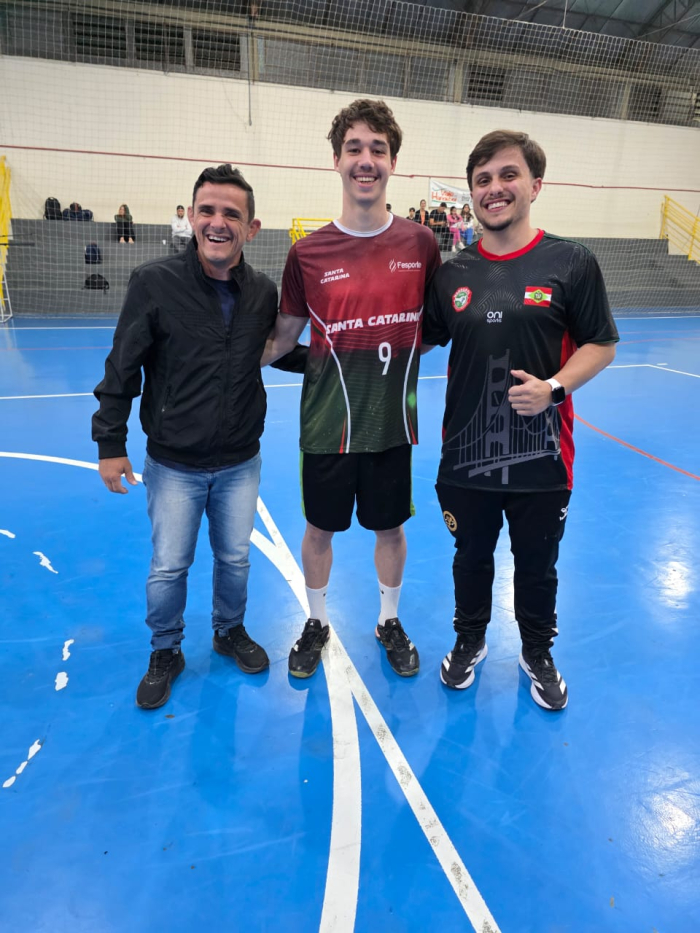 Atleta de Indaial representa Santa Catarina no Campeonato Brasileiro de Seleções Cadete Sub-16