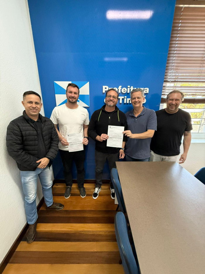 Timbó recebe emenda parlamentar para investimentos no esporte da cidade