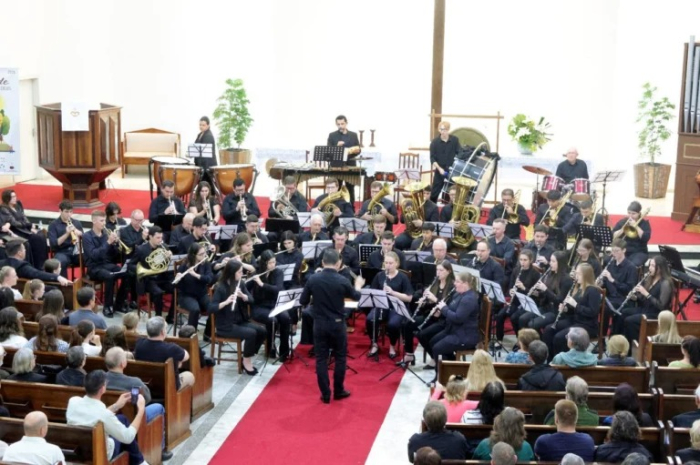 Café Musical terá apresentação da Banda Municipal Professor João Müller
