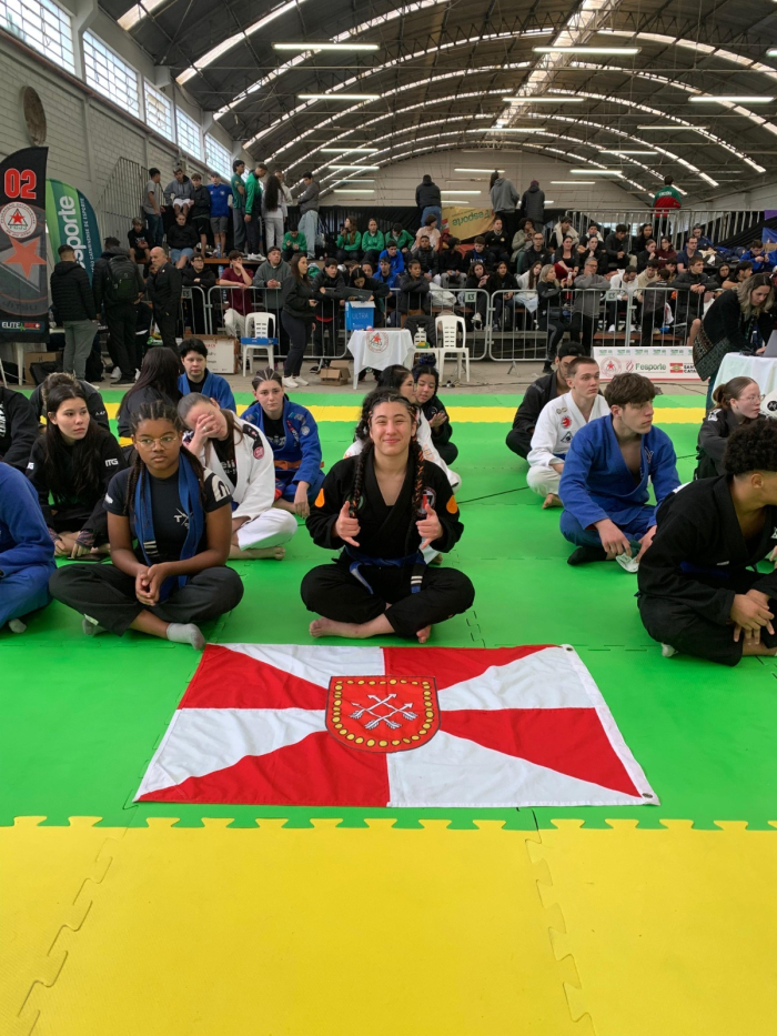 Eloá Lopes brilha no Jiu-jitsu e conquista dois ouros nos 37º Joguinhos Abertos de SC