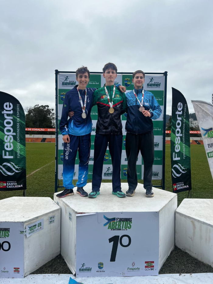 Atletas de Timbó em destaque nos Joguinhos Abertos de SC