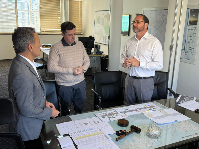 Prefeitura de Timbó discute com o Governo do Estado melhorias no acesso a Indaial