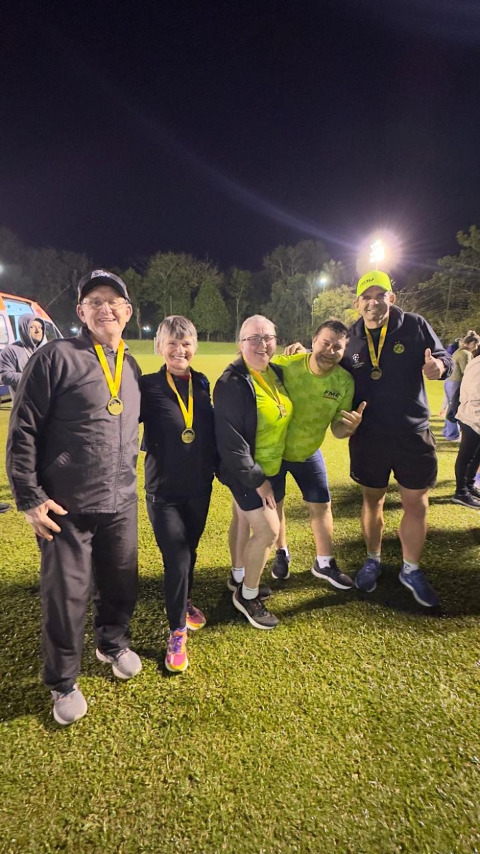 Atletas de Indaial representam a equipe de atletismo em três provas de corrida na região
