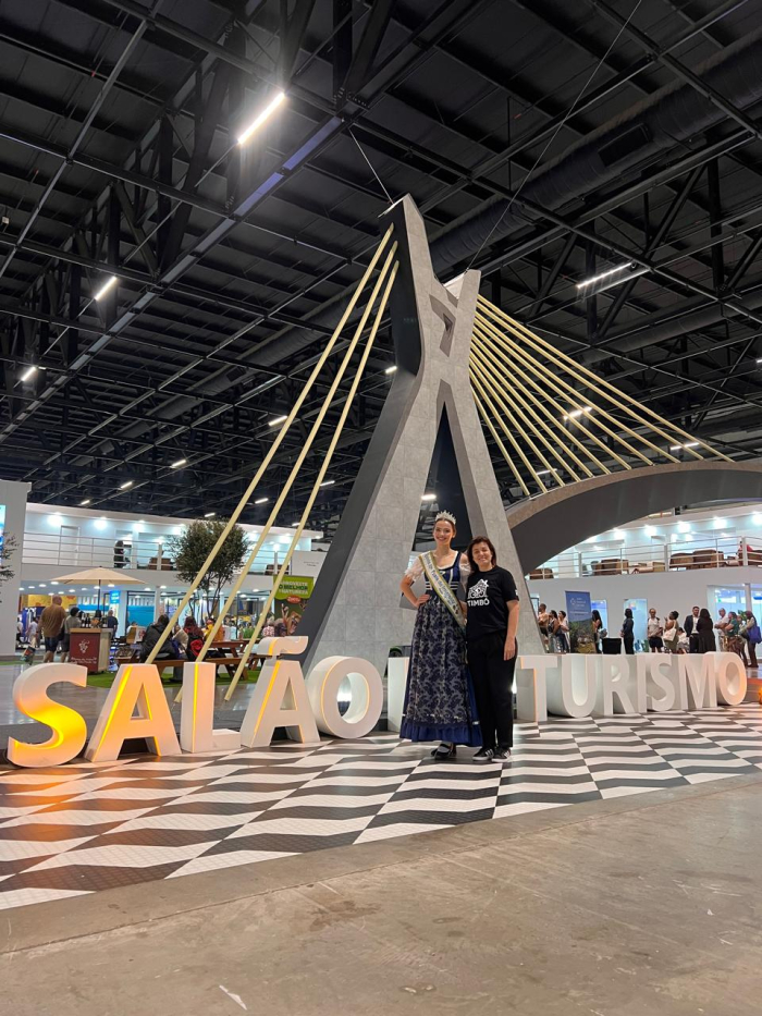 Timbó marca presença no 9º Salão Nacional do Turismo