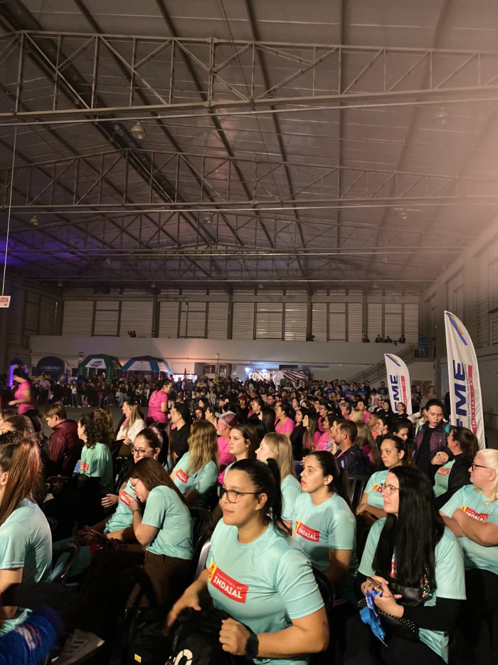Abertura dos 13º Jogos entre Empresas reúne empresas participantes de Indaial