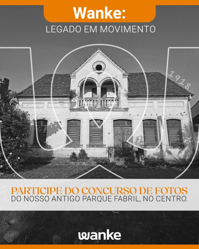 Wanke lança concurso fotográfico para celebrar seus 107 anos