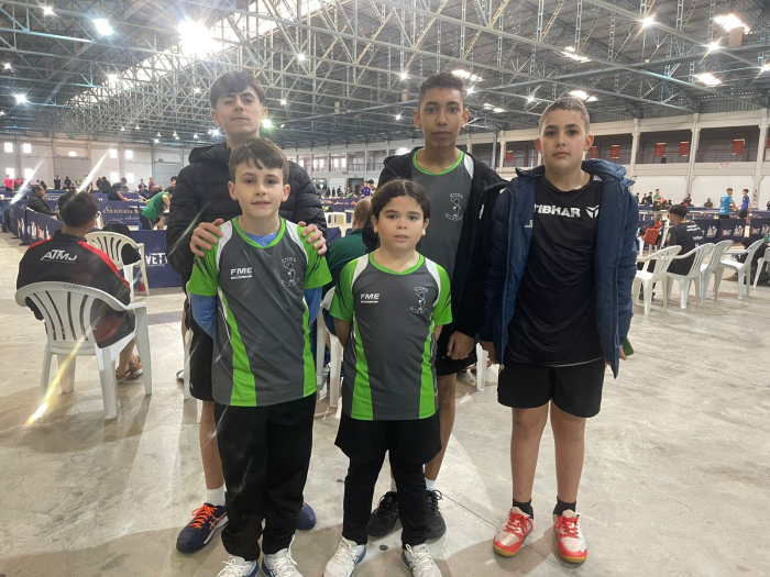 Atletas de Indaial participam da 5ª Etapa do Estadual de Tênis de Mesa 