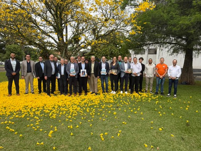 Prefeitos alemães visitam Timbó em agenda de cooperação internacional