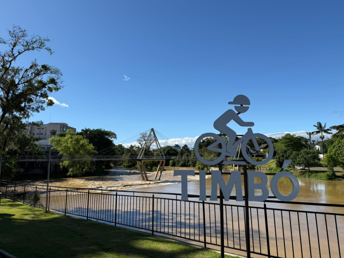 Timbó inaugura Praça do Cicloturismo