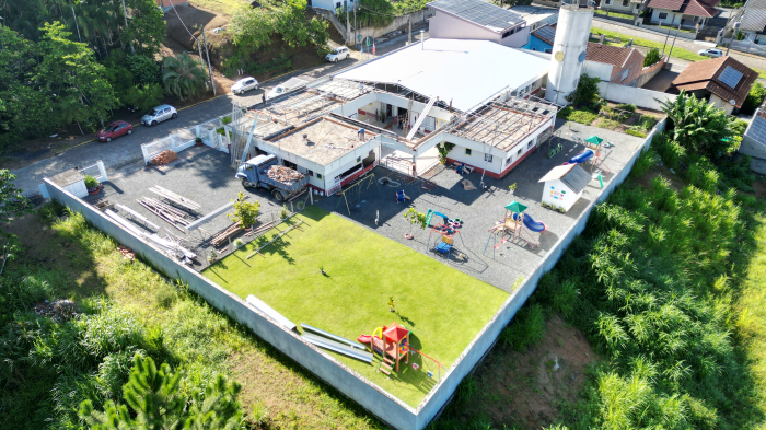 CEI Sementes do Amanhã de Benedito Novo passa por reformas e ampliações