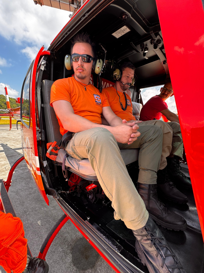 Defesa Civil de Timbó participa de instrução com o Batalhão de Operações Aéreas de Blumenau