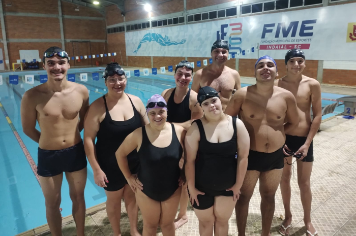 Equipe de Paradesporto/Natação de Indaial inicia treinos para a temporada 2026