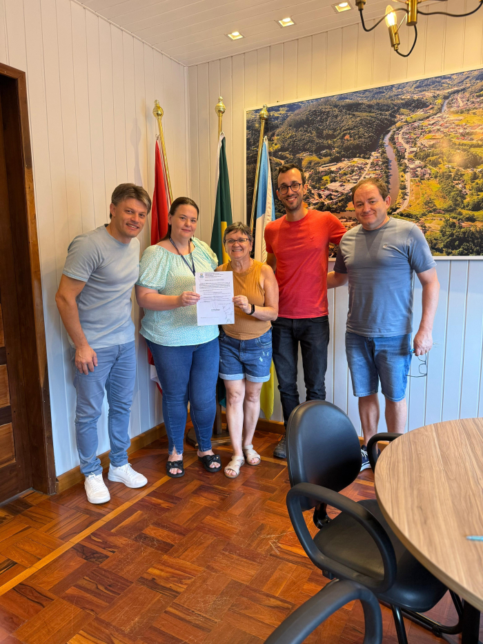 Prefeitura de Benedito Novo assina ordem de serviço para construção de um novo CEI