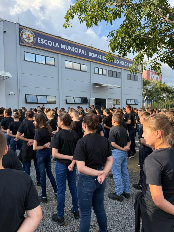 Prefeitura de Indaial inaugura a Escola Municipal Bombeiro Cívico Helga Ittner neste sábado (21)