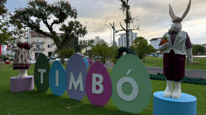 Páscoa em Timbó inicia na próxima semana com diversas atrações no Parque Central