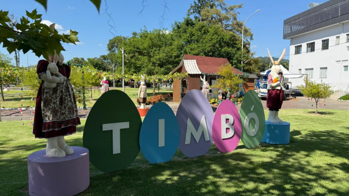 Fim de semana com Festa das Cores, Piquenique e Cinema no Parque na programação da Páscoa de Timbó
