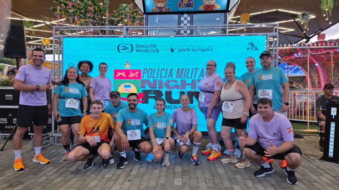 Atletismo de Indaial conquista pódios na Corrida da Polícia Militar