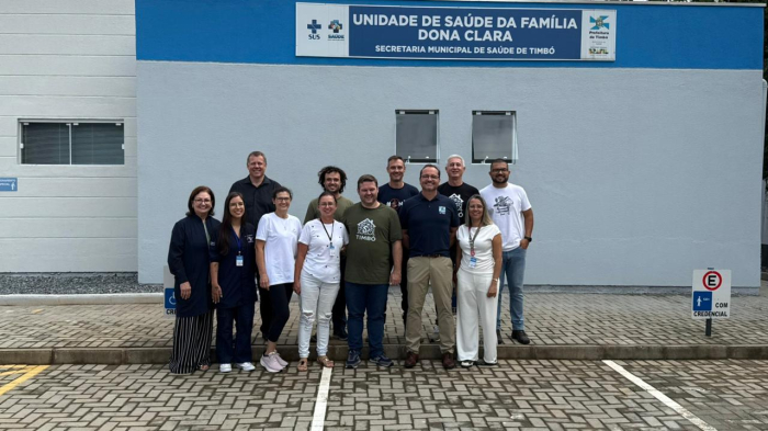 Prefeitura de Timbó entrega Unidade de Saúde Dona Clara reformada e nova sala de vacinação