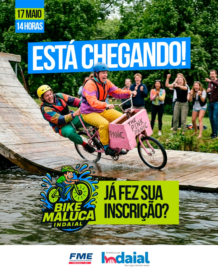 Última semana de inscrições para o Bike Maluca Indaial 